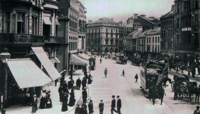 Castle Square, Belfast, c.1902 by Irish Photographer